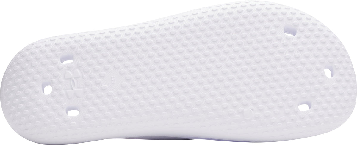 Under Armour Men's Locker V Slides - White