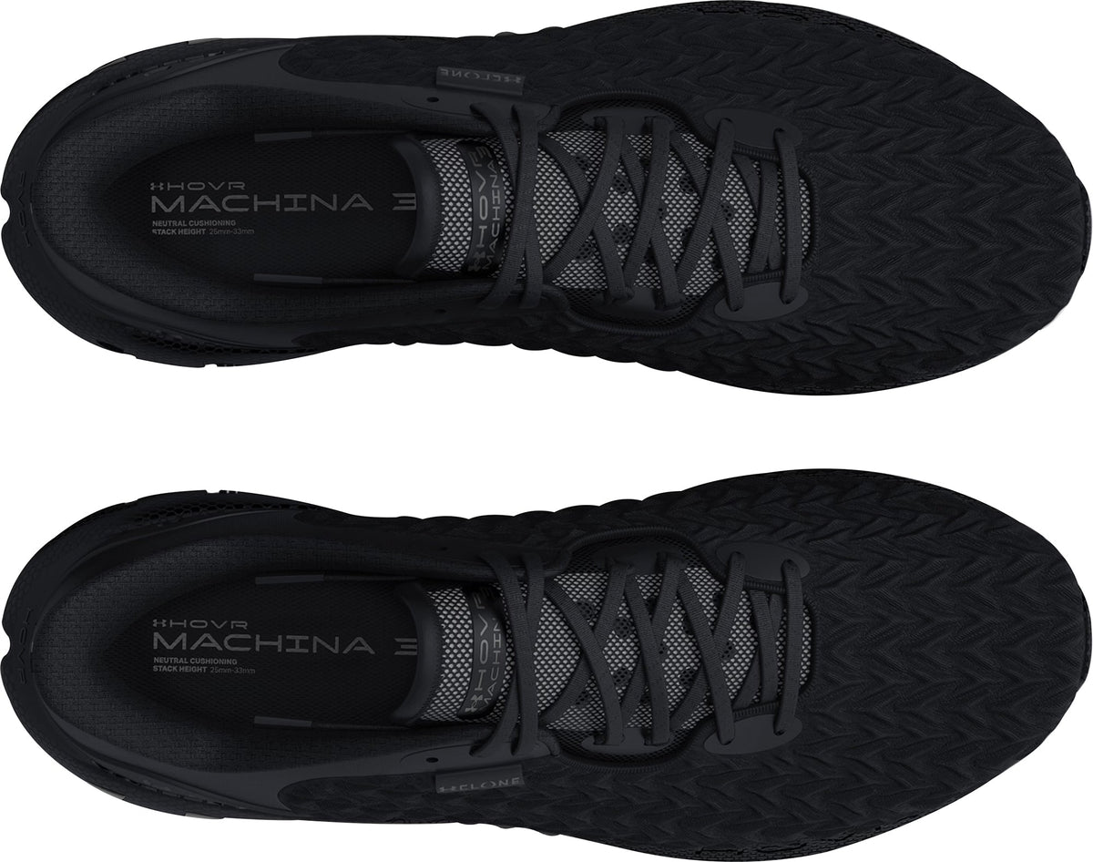 Under Armour Men's HOVR Machina 3 Clone Running Shoes - Black