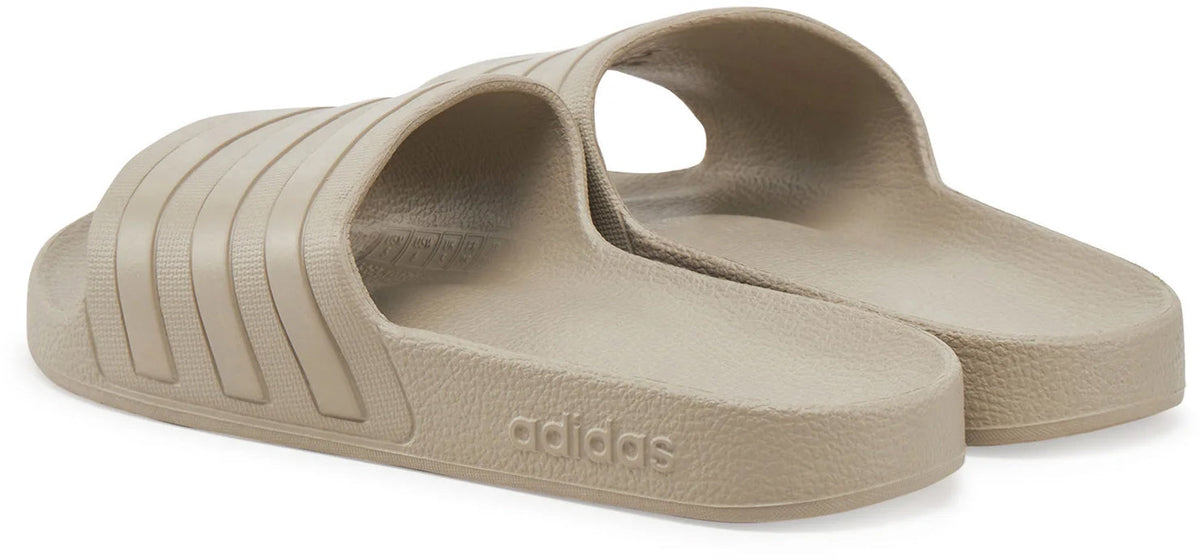 adidas Women's Adilette Aqua Slides - Brown