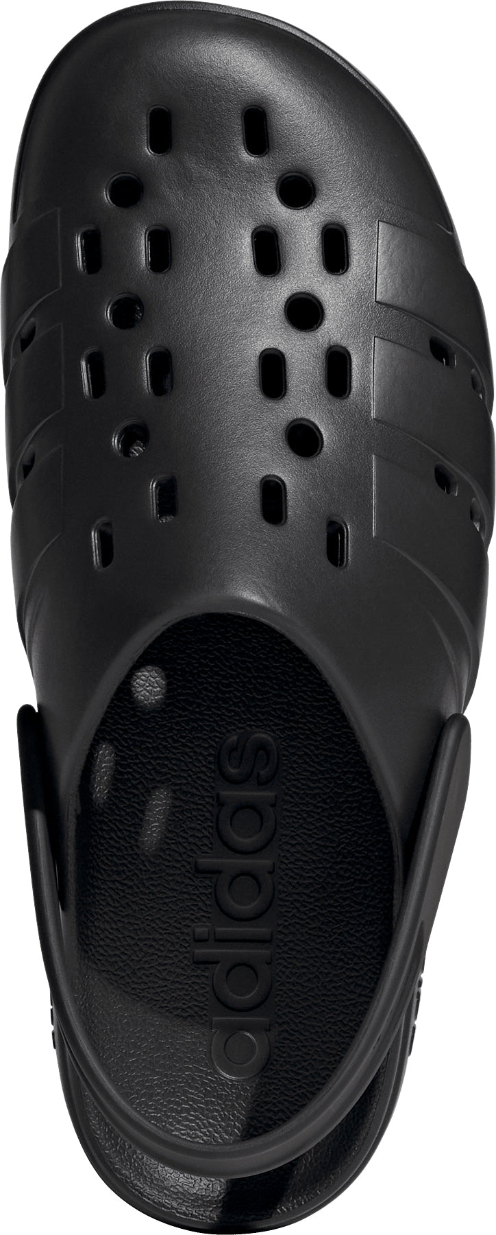 adidas Adilette Clog Slides - Black
