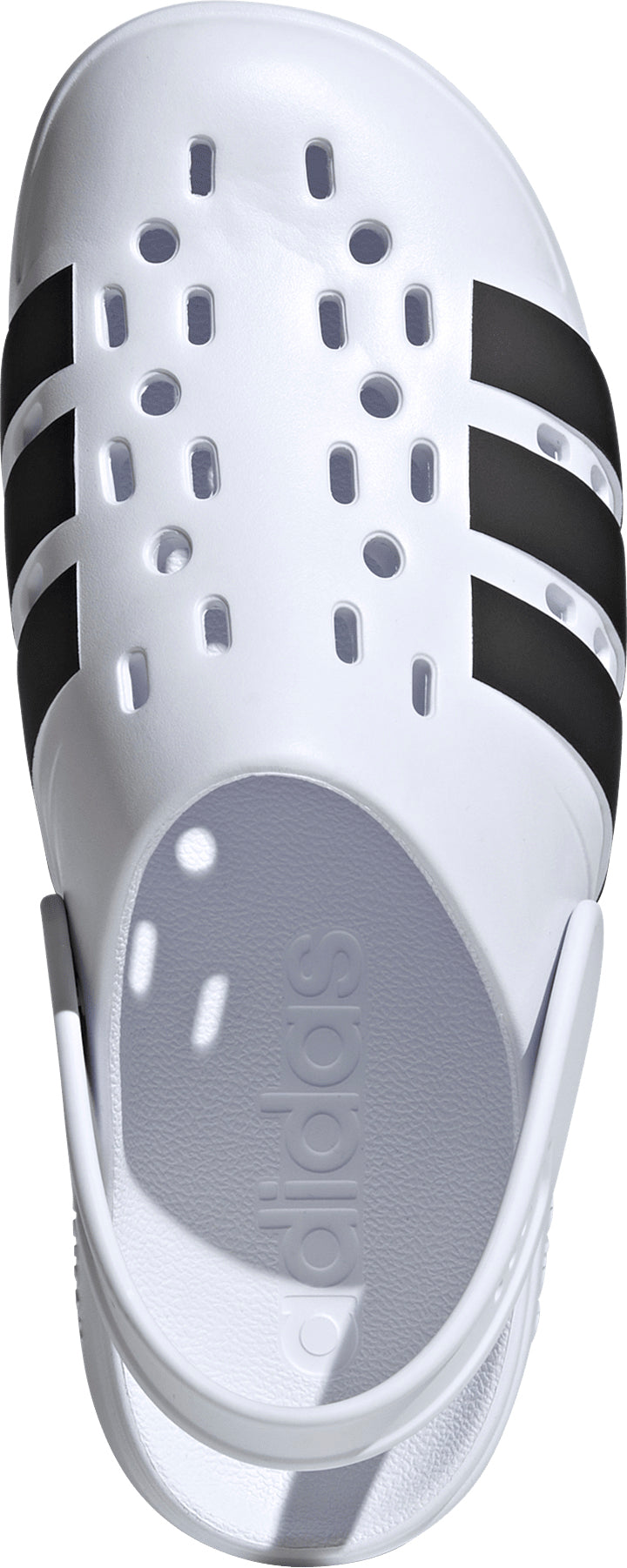 adidas Adilette Clog Slides - White