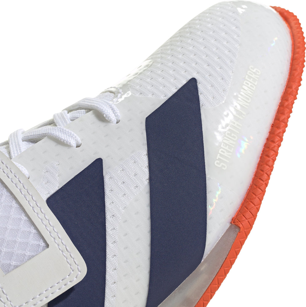adidas Men's Adipower 3 Weightlifting Shoes - White
