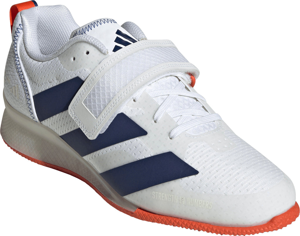 adidas Men's Adipower 3 Weightlifting Shoes - White