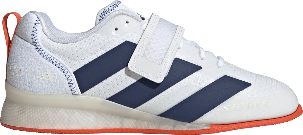 adidas Men's Adipower 3 Weightlifting Shoes - White