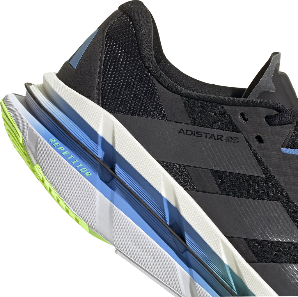 adidas Men's Adistar BYD Running Shoes - Black