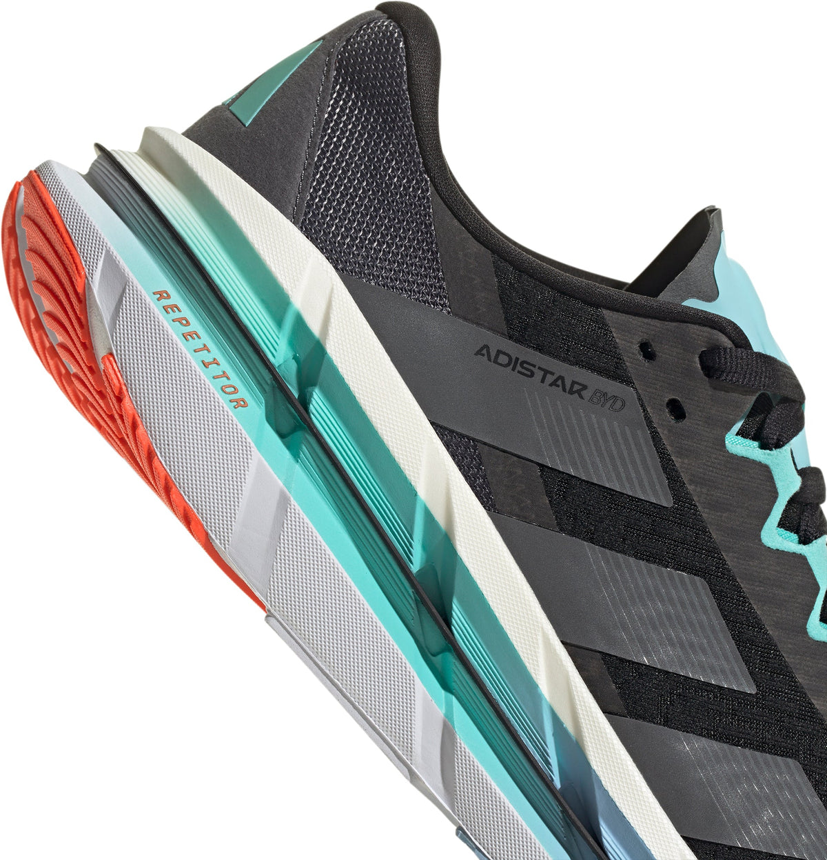 adidas Men's Adistar BYD Running Shoes - Black