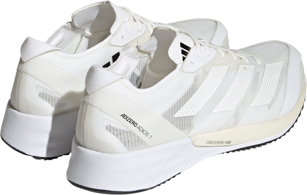 adidas Men's Adizero Adios 7 Running Shoes - White