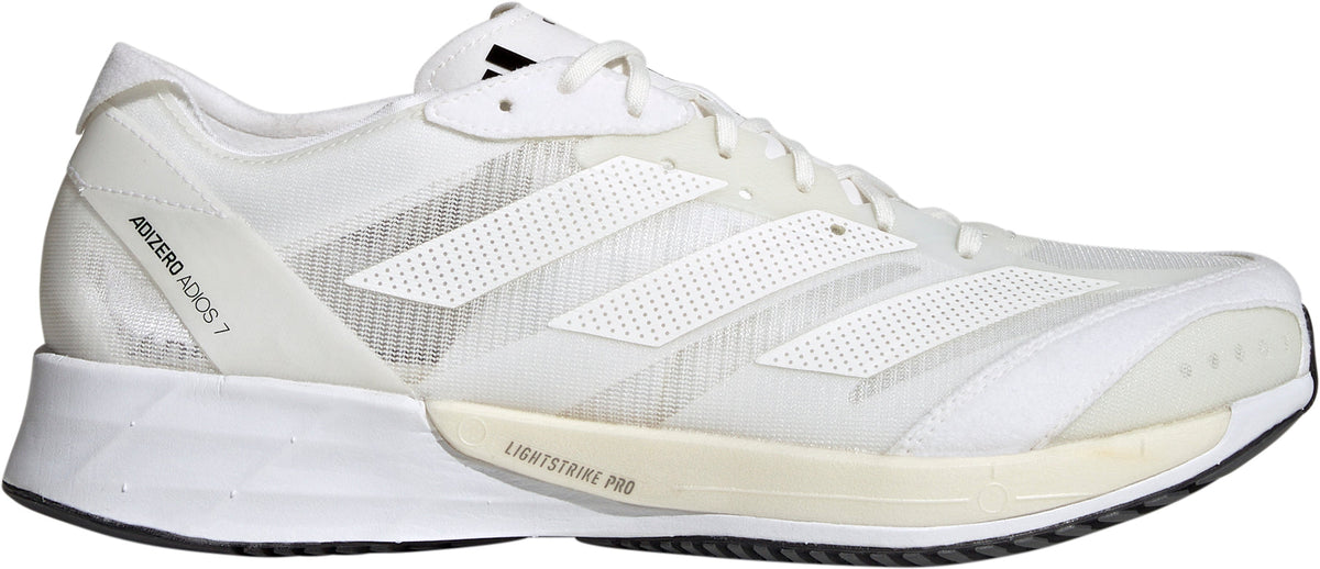 adidas Men's Adizero Adios 7 Running Shoes - White
