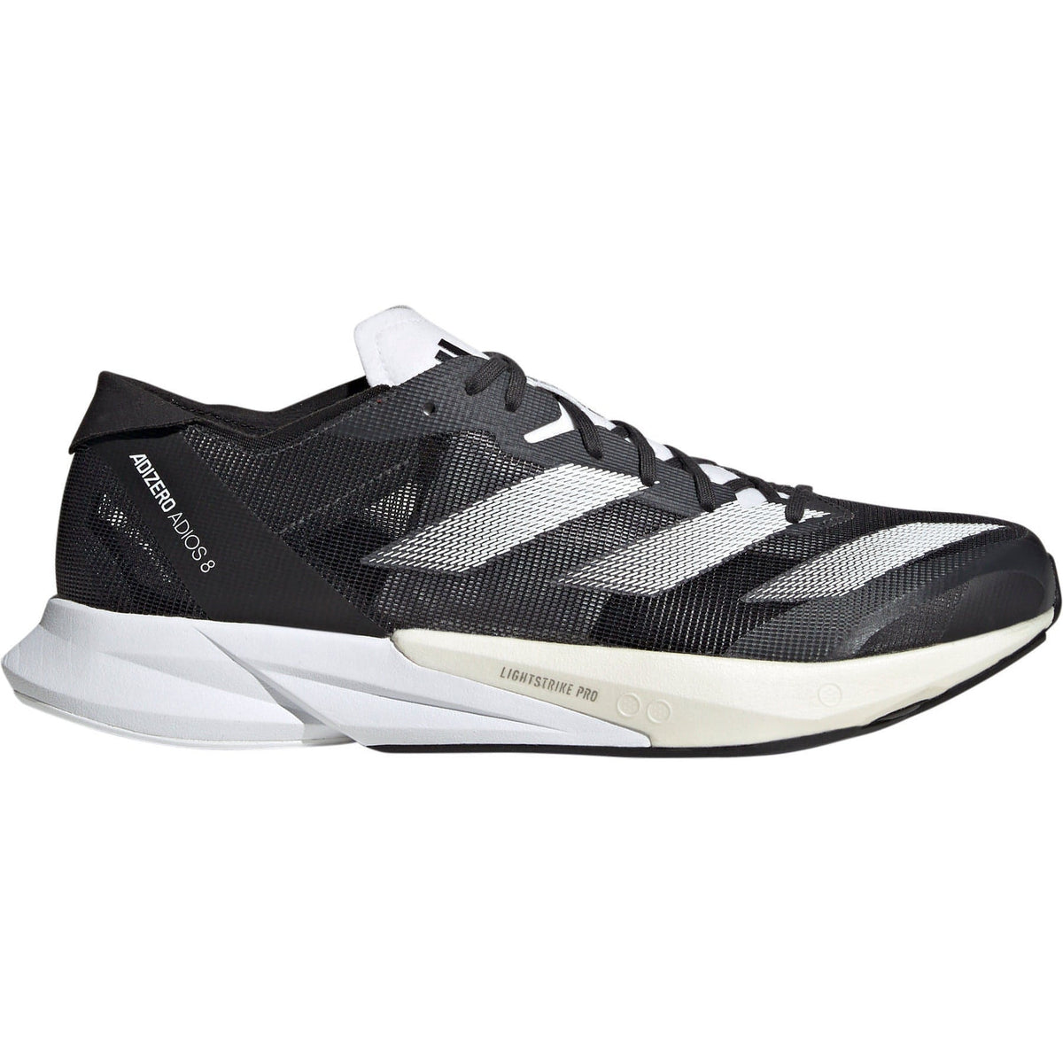 adidas Men's Adizero Adios 8 Running Shoes - Black
