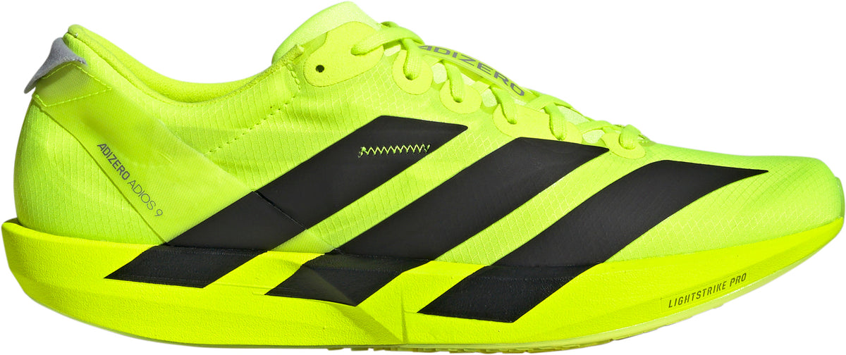 adidas Men's Adizero Adios 9 Running Shoes - Yellow