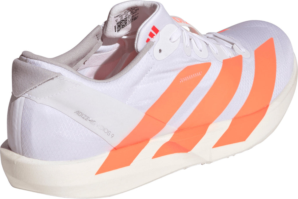 adidas Men's Adizero Adios 9 Running Shoes - White