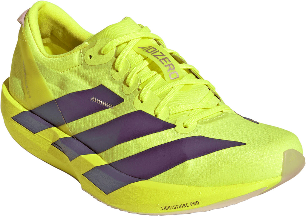 adidas Women's Adizero Adios 9 Running Shoes - Yellow