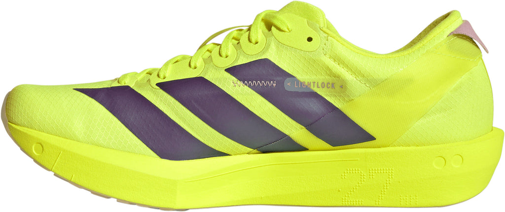 adidas Women's Adizero Adios 9 Running Shoes - Yellow