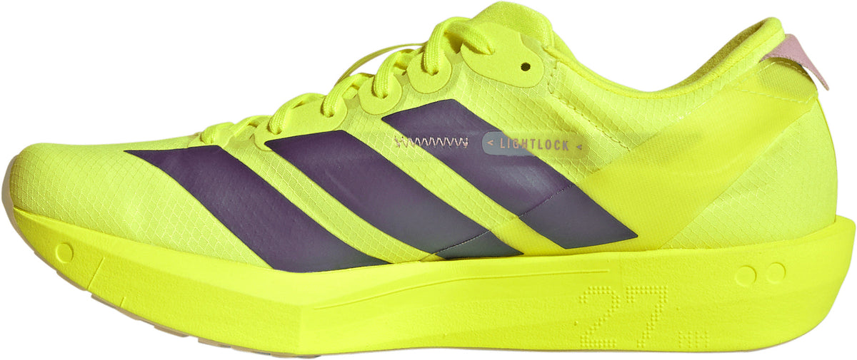 adidas Women's Adizero Adios 9 Running Shoes - Yellow
