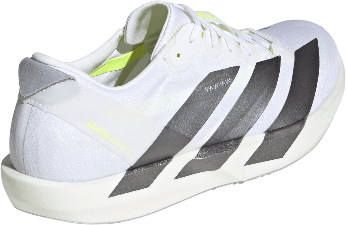 adidas Men's Adizero Adios 9 Running Shoes - White
