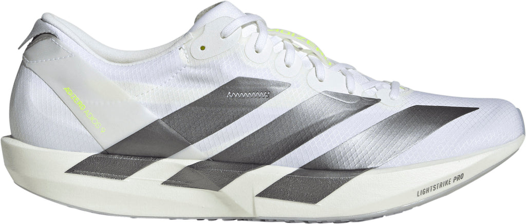 adidas Men's Adizero Adios 9 Running Shoes - White