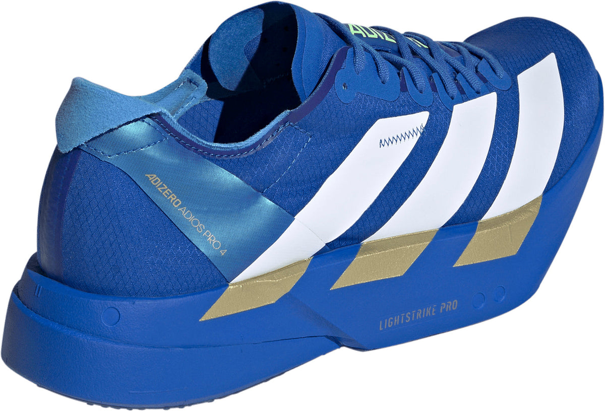 adidas Men's Adizero Adios Pro 4 Running Shoes - Blue