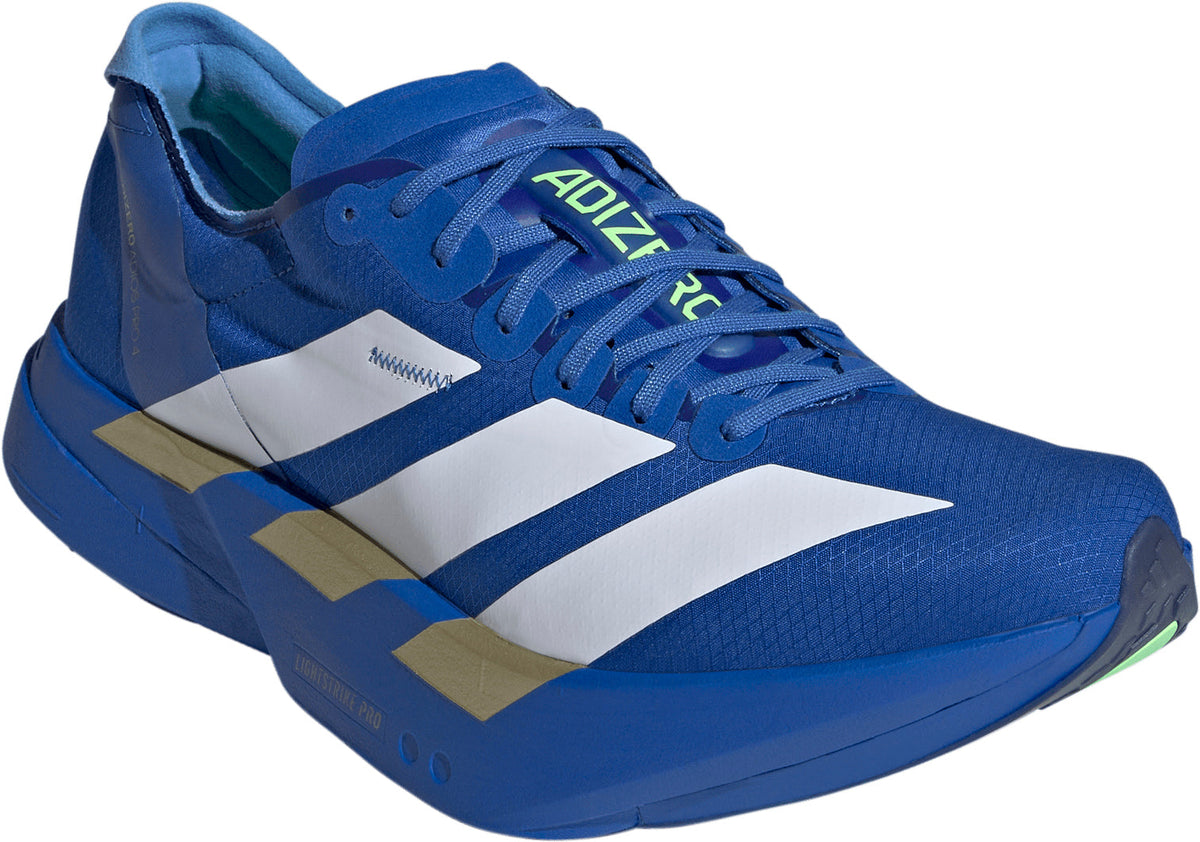 adidas Men's Adizero Adios Pro 4 Running Shoes - Blue