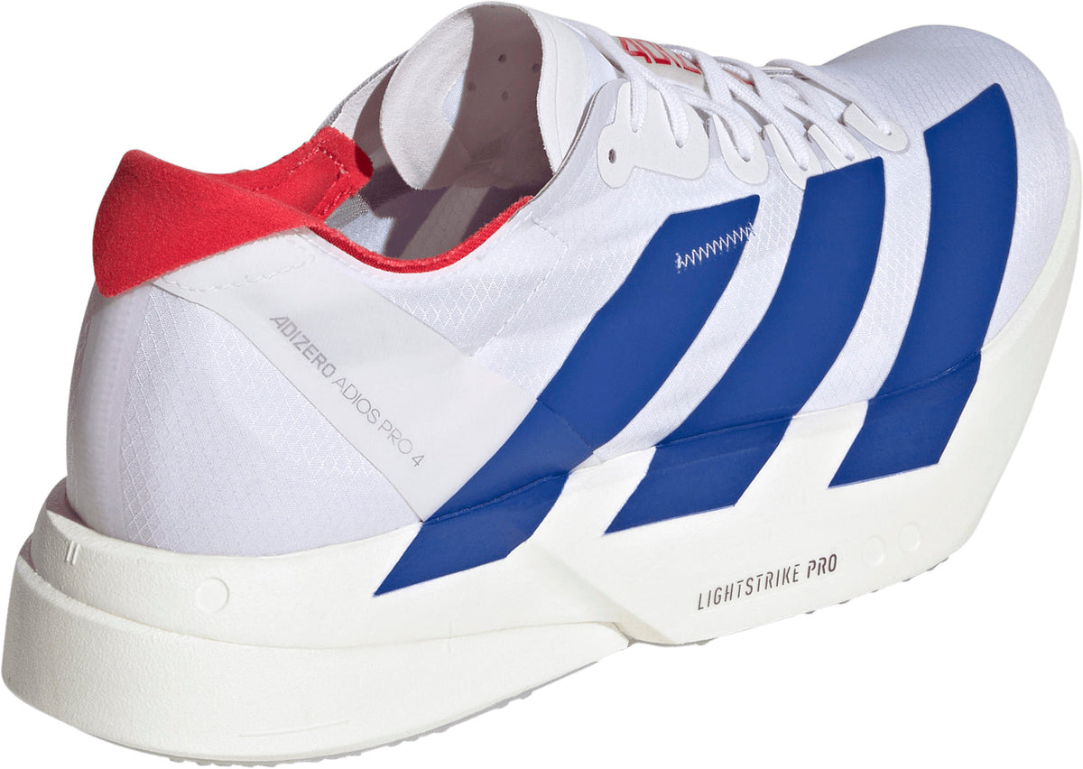 adidas Men's Adizero Adios Pro 4 Running Shoes - White