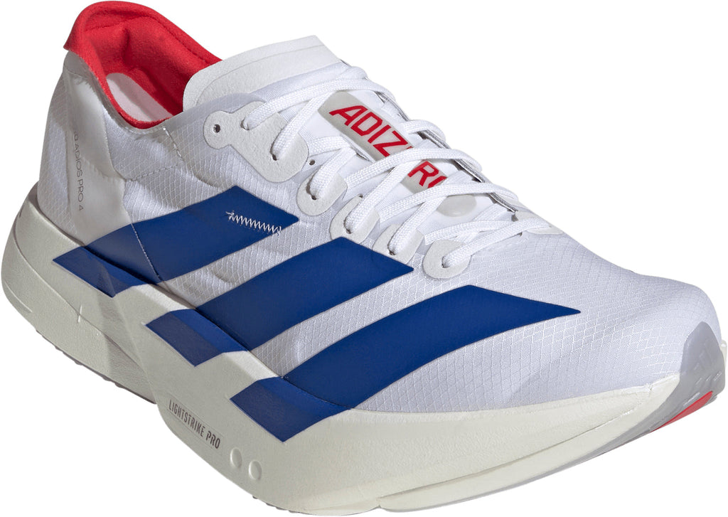 adidas Men's Adizero Adios Pro 4 Running Shoes - White