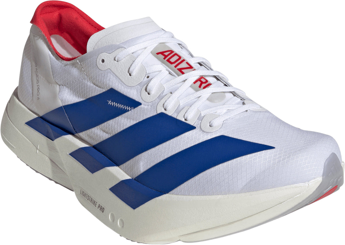 adidas Men's Adizero Adios Pro 4 Running Shoes - White