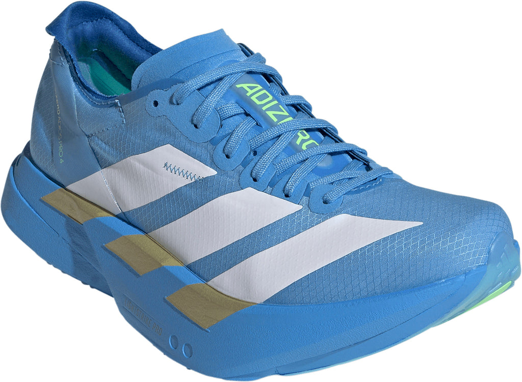 adidas Women's Adizero Adios Pro 4 Running Shoes - Blue