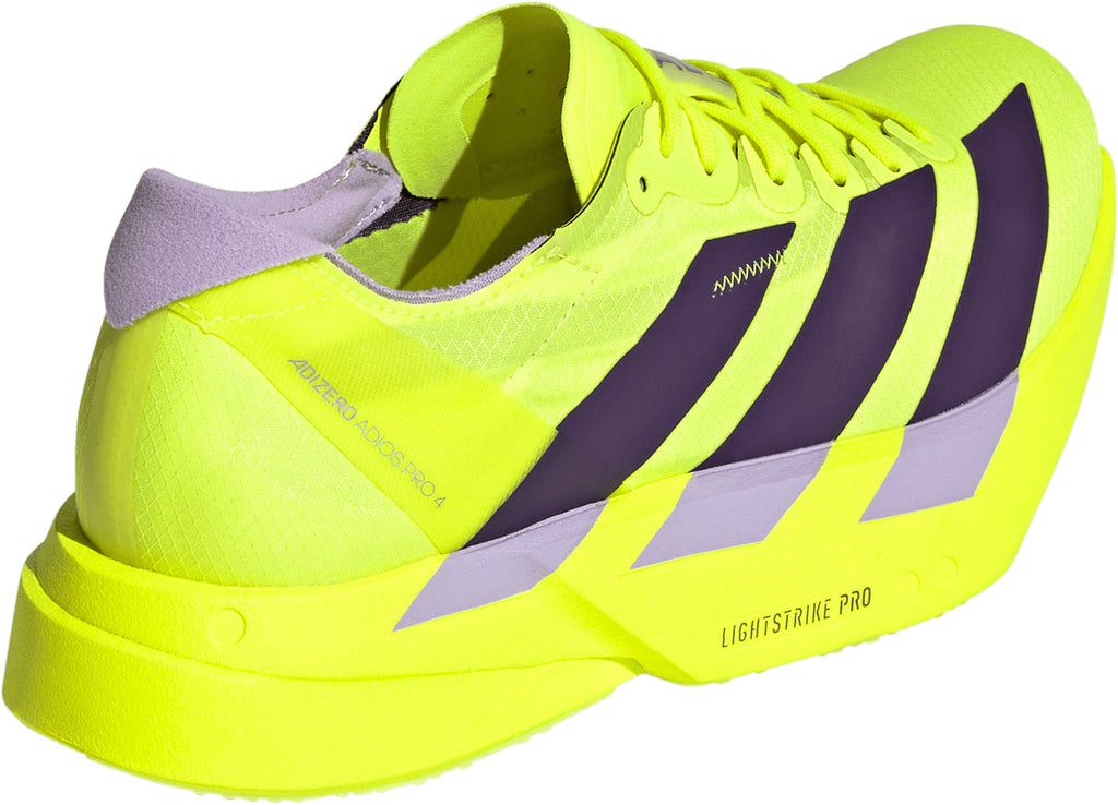 adidas Women's Adizero Adios Pro 4 Running Shoes - Yellow