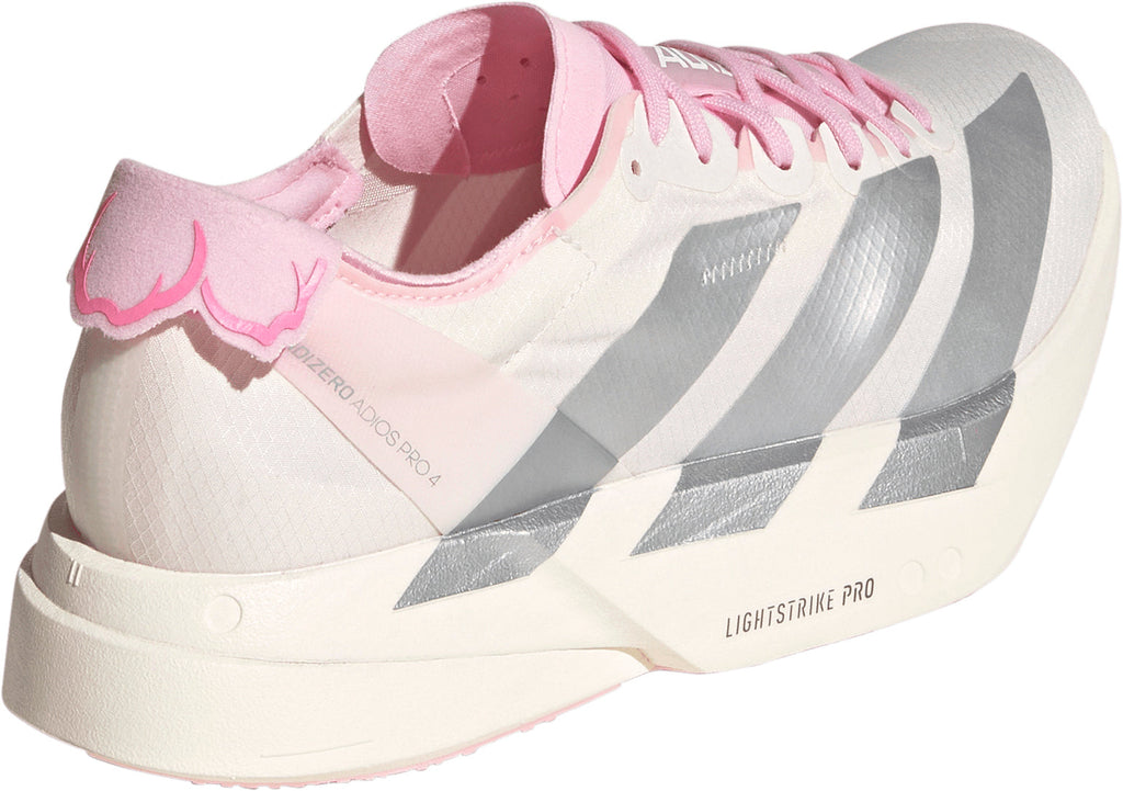 adidas Women's Adizero Adios Pro 4 Running Shoes - White