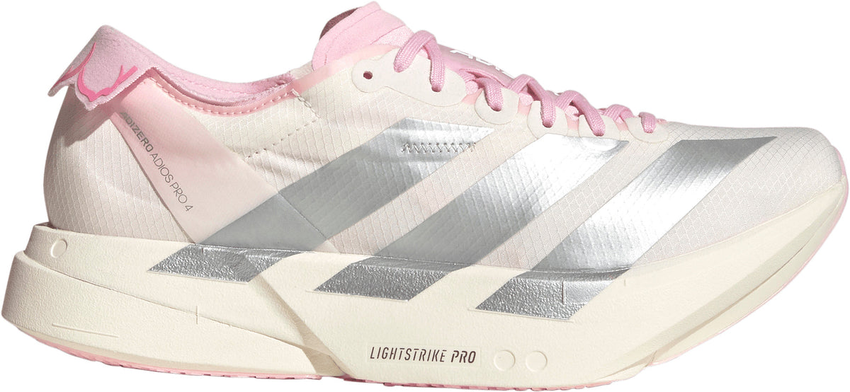 adidas Women's Adizero Adios Pro 4 Running Shoes - White