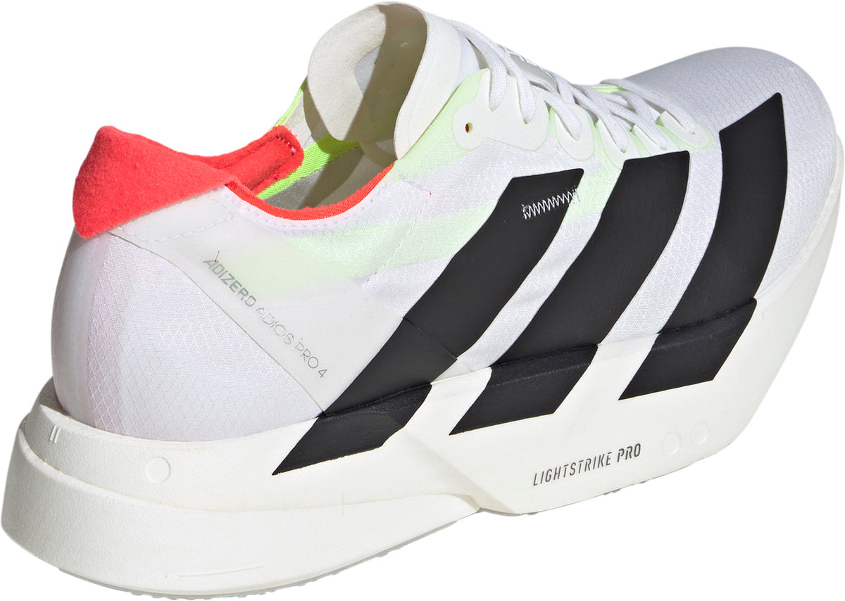adidas Men's Adizero Adios Pro 4 Running Shoes - White