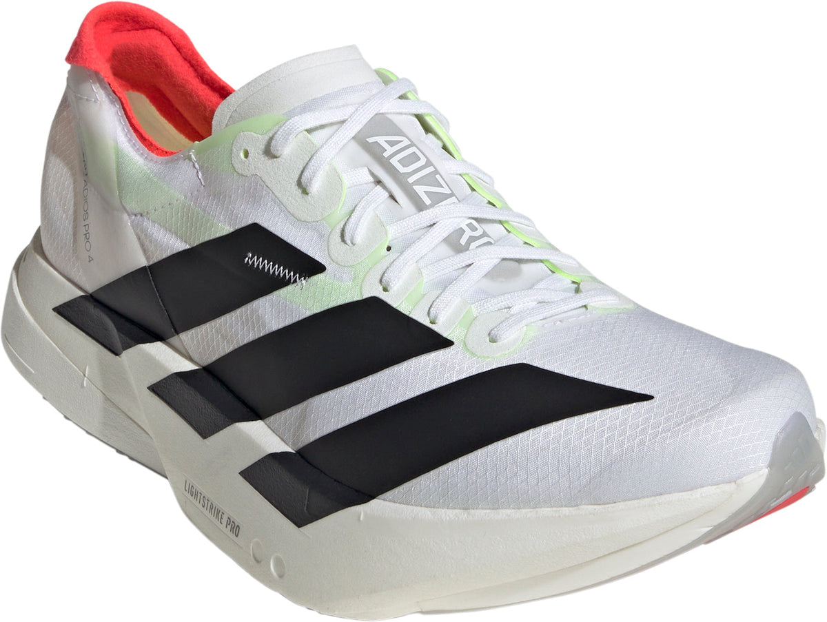 adidas Men's Adizero Adios Pro 4 Running Shoes - White