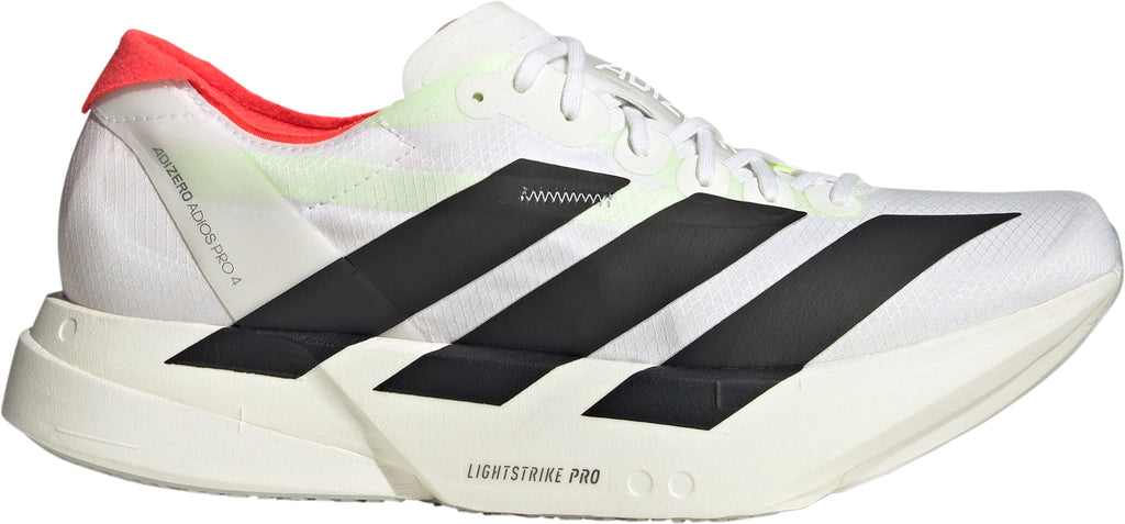 adidas Men's Adizero Adios Pro 4 Running Shoes - White