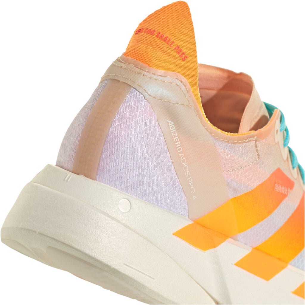 adidas Women's Adizero Adios Pro 4 Running Shoes - Orange