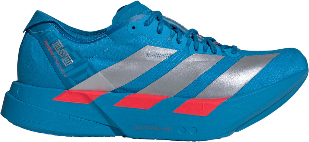 adidas Women's Adizero Adios Pro 4 Running Shoes - Blue