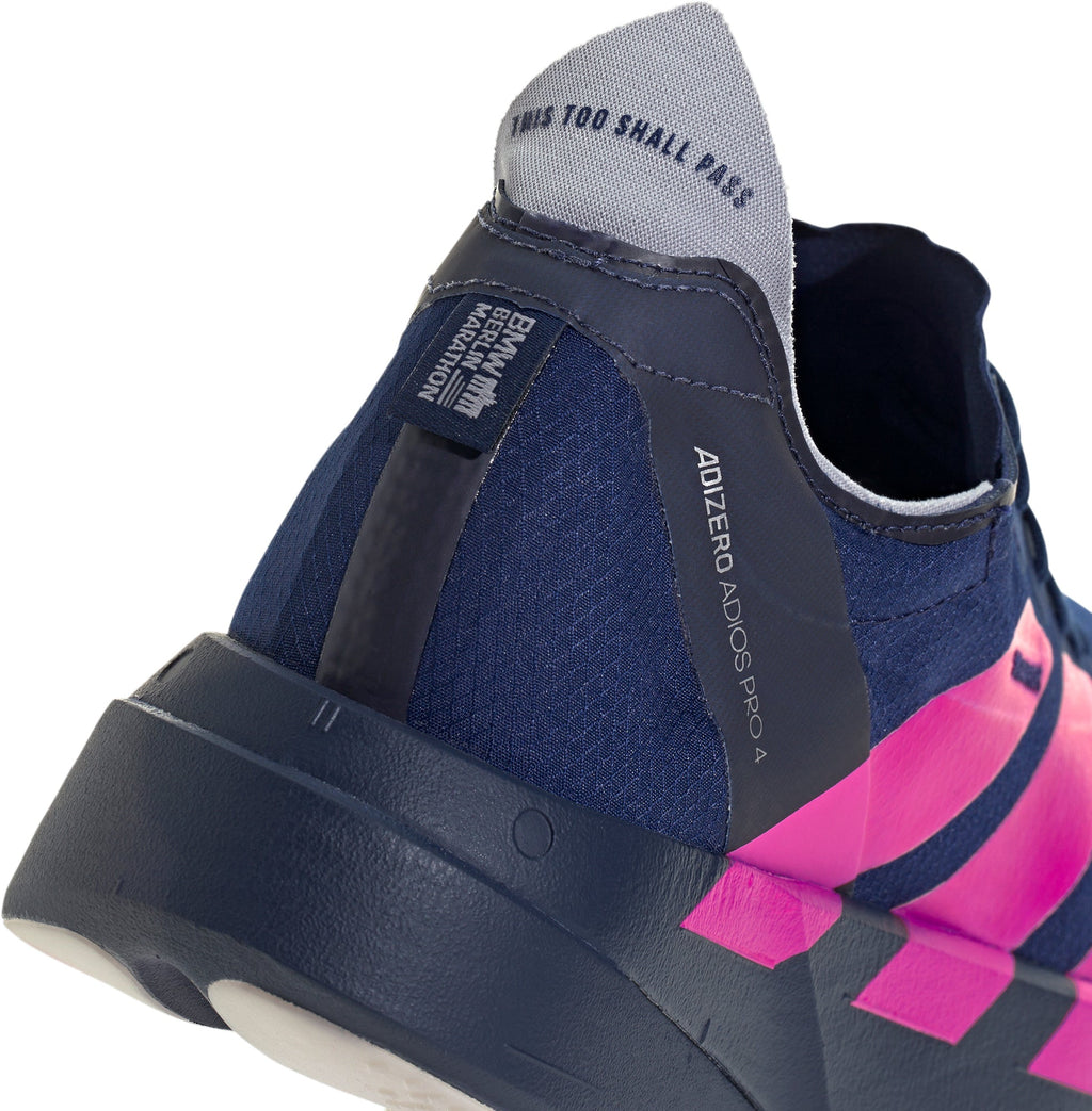 adidas Men's Adizero Adios Pro 4 Running Shoes - Blue