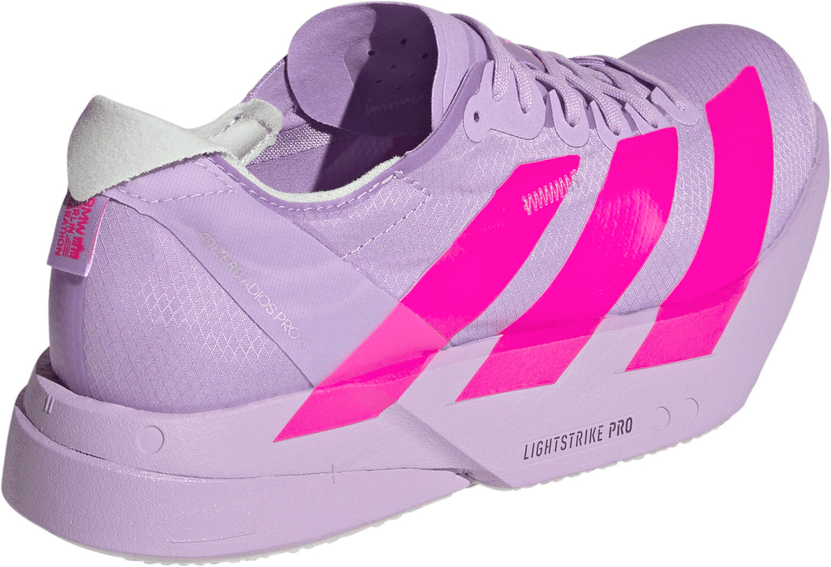 adidas Women's Adizero Adios Pro 4 Running Shoes - Purple