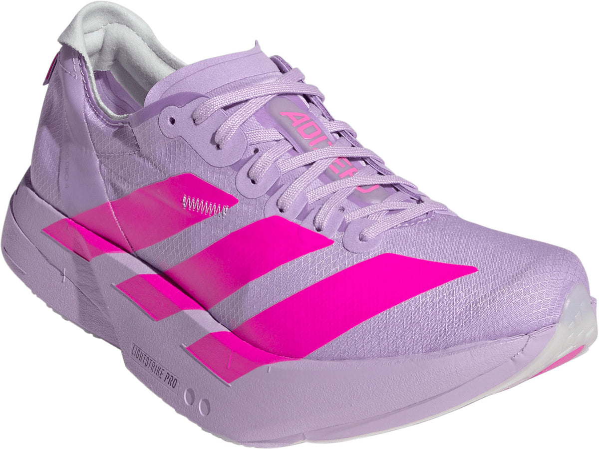 adidas Women's Adizero Adios Pro 4 Running Shoes - Purple