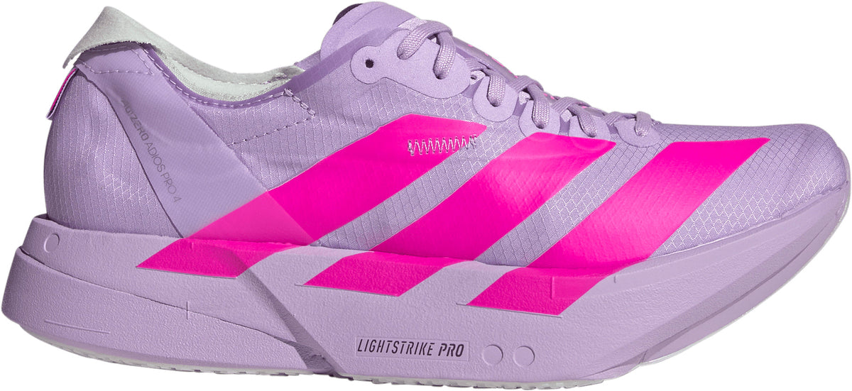 adidas Women's Adizero Adios Pro 4 Running Shoes - Purple