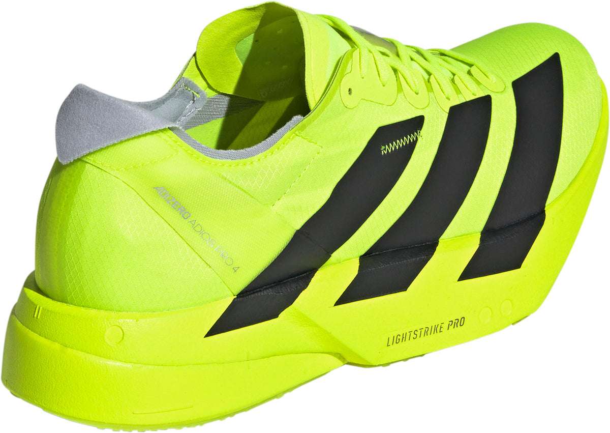 adidas Men's Adizero Adios Pro 4 Running Shoes - Yellow