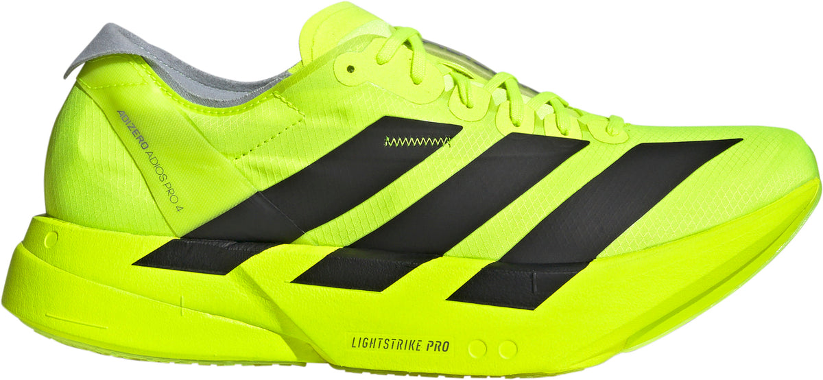 adidas Men's Adizero Adios Pro 4 Running Shoes - Yellow
