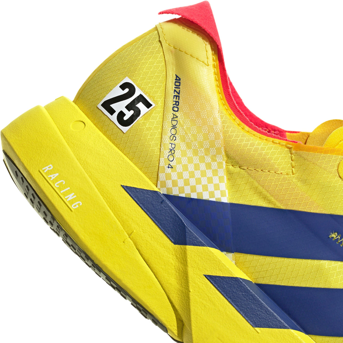adidas Men's Adizero Adios Pro 4 Running Shoes - Yellow