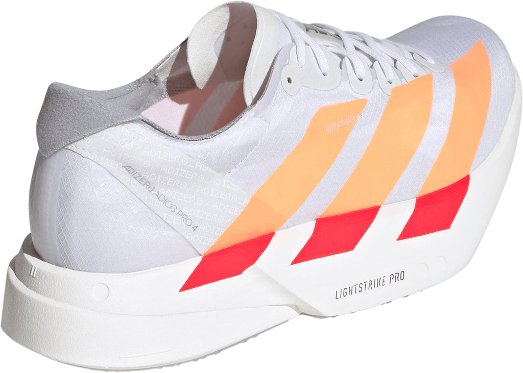 adidas Women's Adizero Adios Pro 4 Running Shoes - White