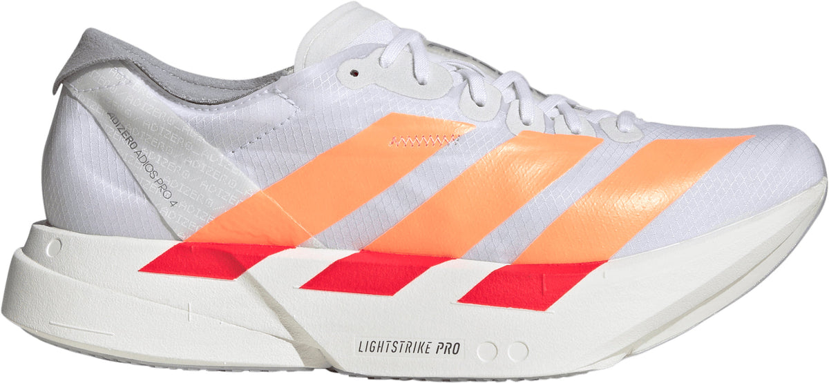 adidas Women's Adizero Adios Pro 4 Running Shoes - White