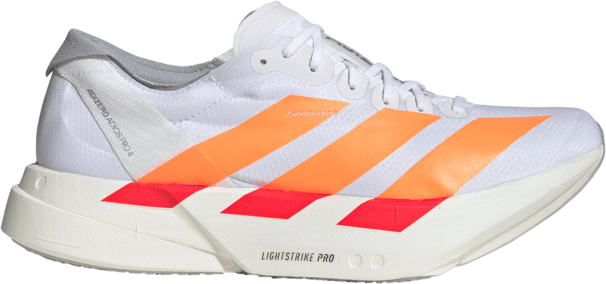 adidas Men's Adizero Adios Pro 4 Running Shoes - White