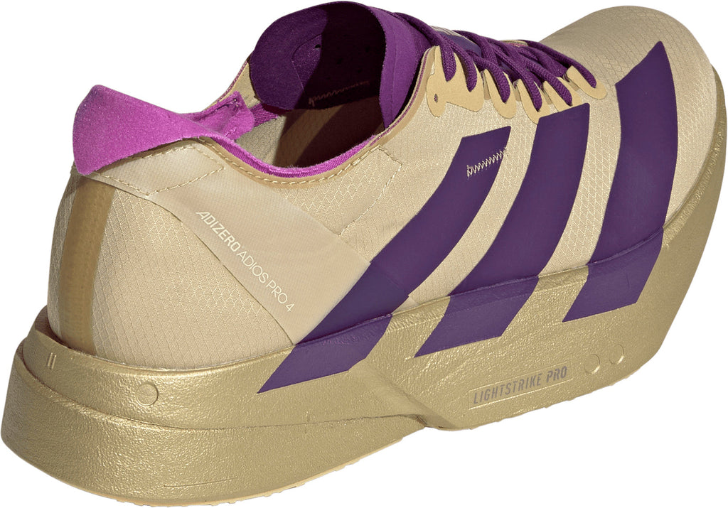 adidas Men's Adizero Adios Pro 4 Running Shoes - Beige