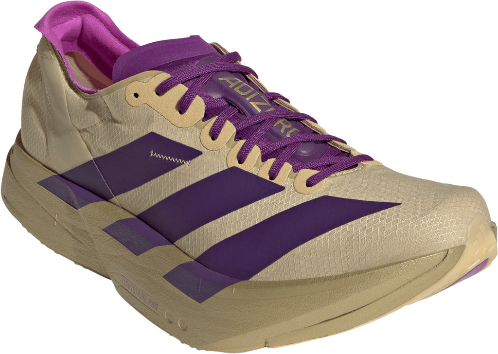 adidas Men's Adizero Adios Pro 4 Running Shoes - Beige
