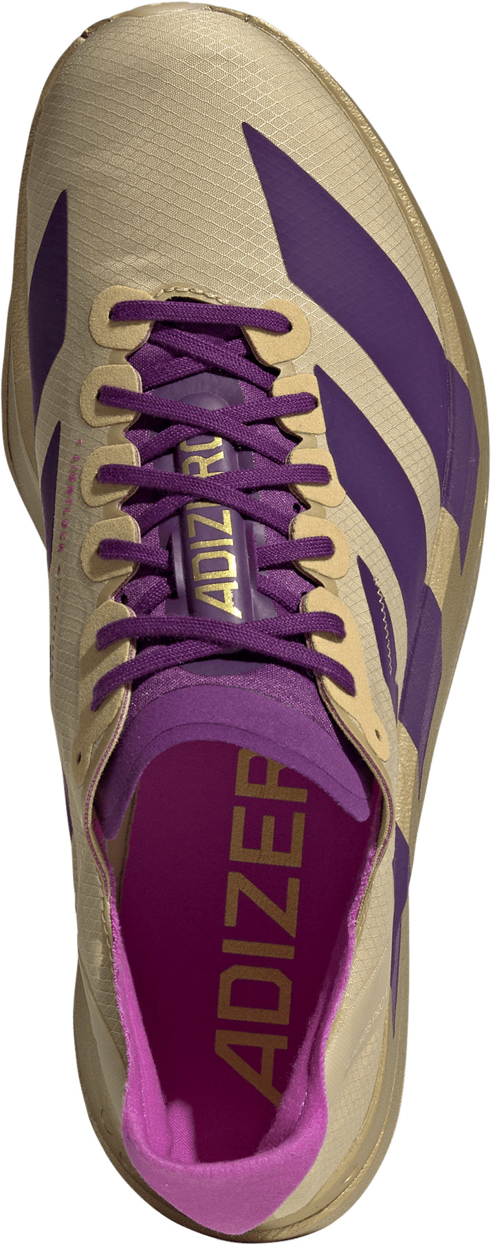 adidas Men's Adizero Adios Pro 4 Running Shoes - Beige