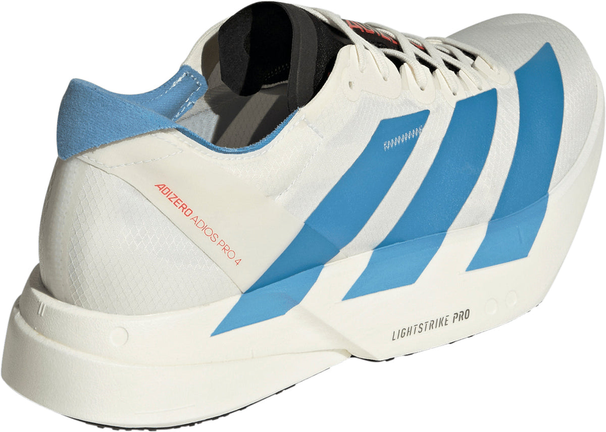 adidas Men's Adizero Adios Pro 4 Running Shoes - White