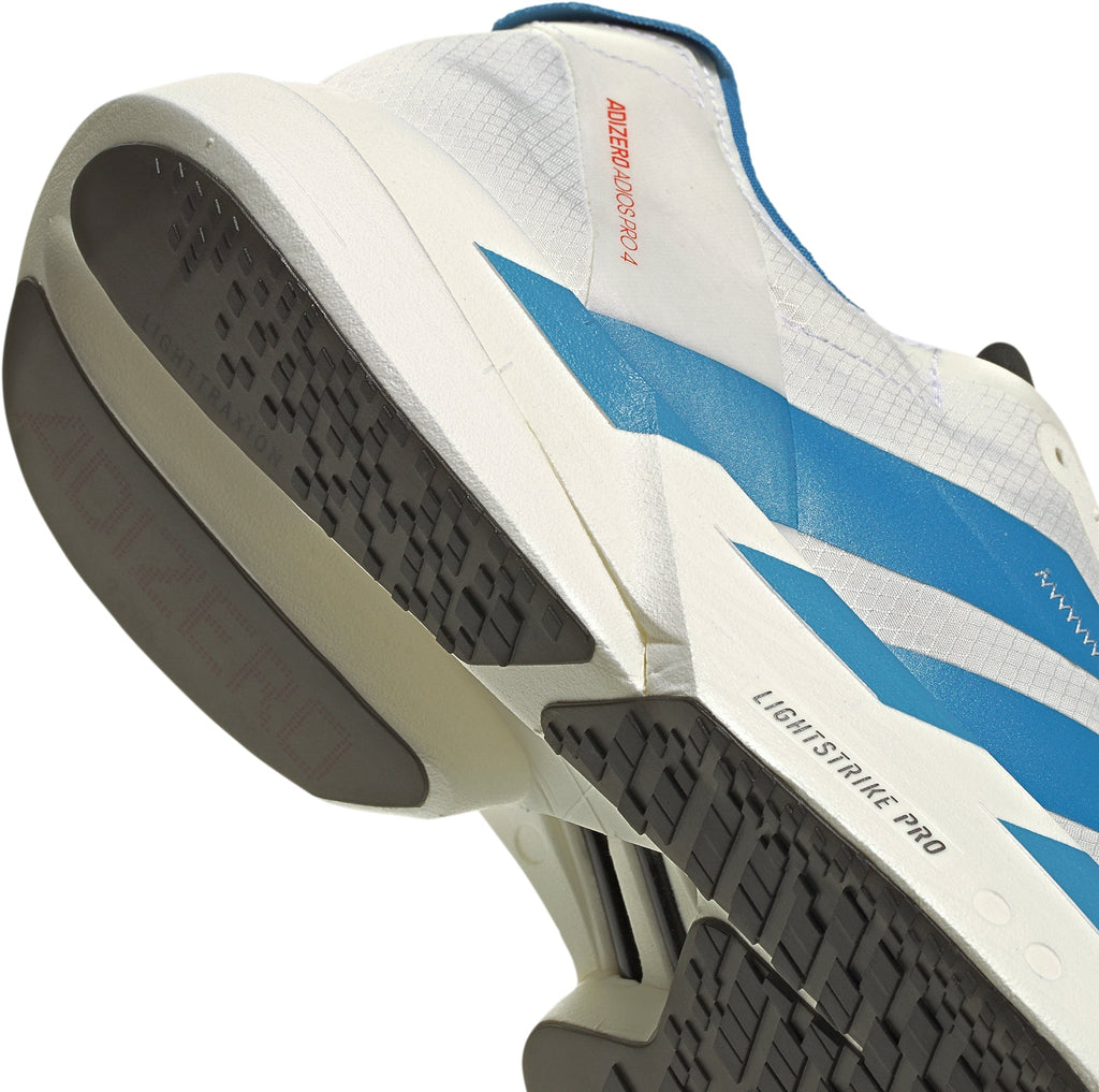 adidas Men's Adizero Adios Pro 4 Running Shoes - White