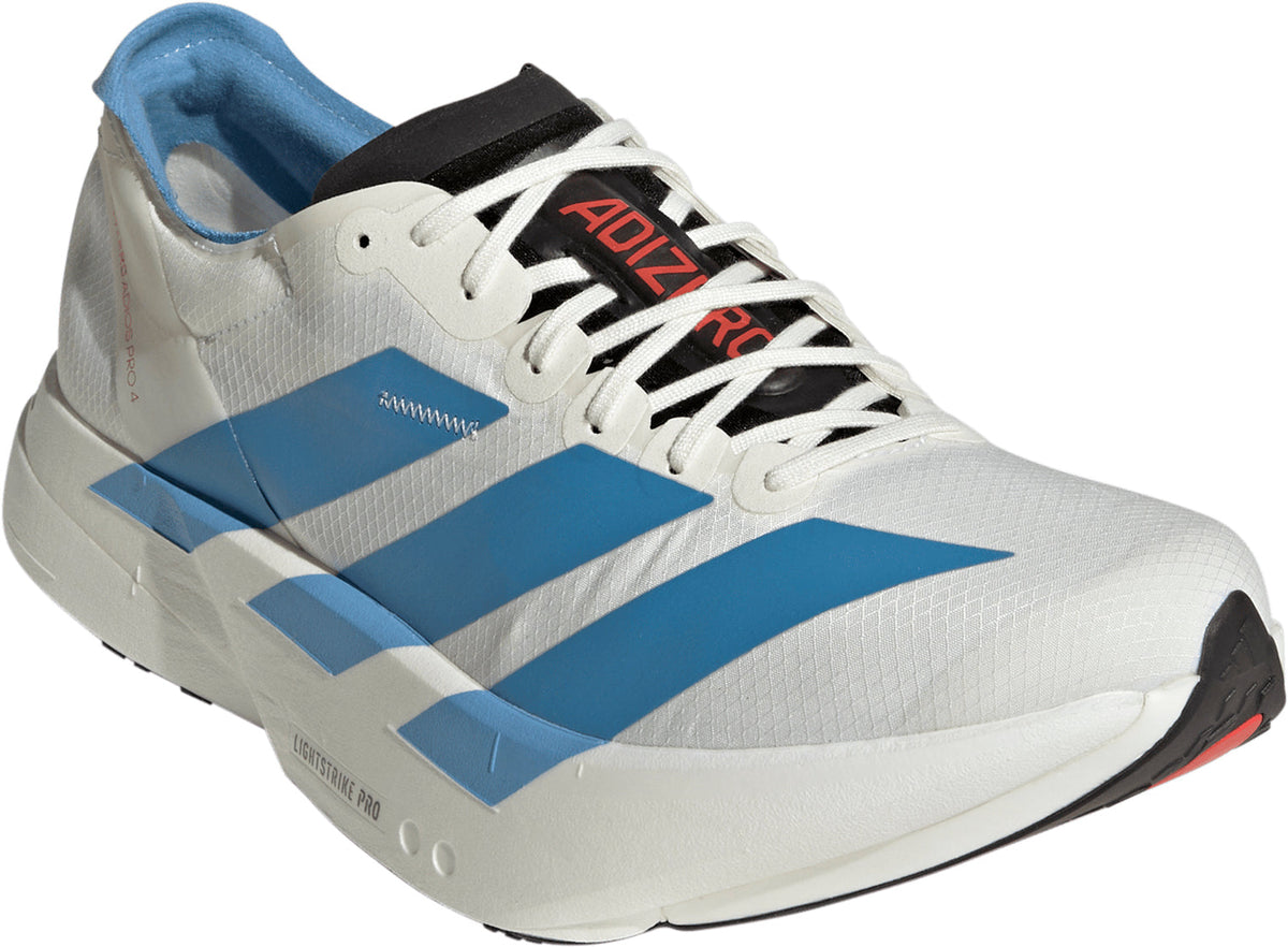 adidas Men's Adizero Adios Pro 4 Running Shoes - White